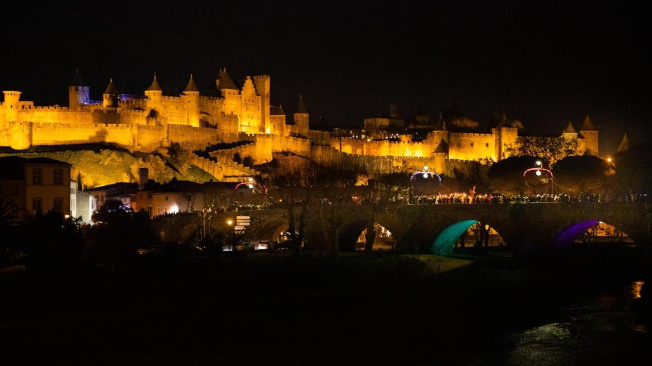 Tout Confort ! Calme, Climatisation, Vue Degagee, Ville ,Parking Gratuit, Ascenseur, Wifi Carcassonne Eksteriør billede