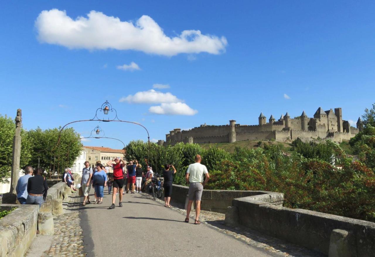 Tout Confort ! Calme, Climatisation, Vue Degagee, Ville ,Parking Gratuit, Ascenseur, Wifi Carcassonne Eksteriør billede