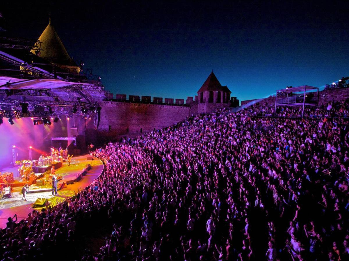 Tout Confort ! Calme, Climatisation, Vue Degagee, Ville ,Parking Gratuit, Ascenseur, Wifi Carcassonne Eksteriør billede