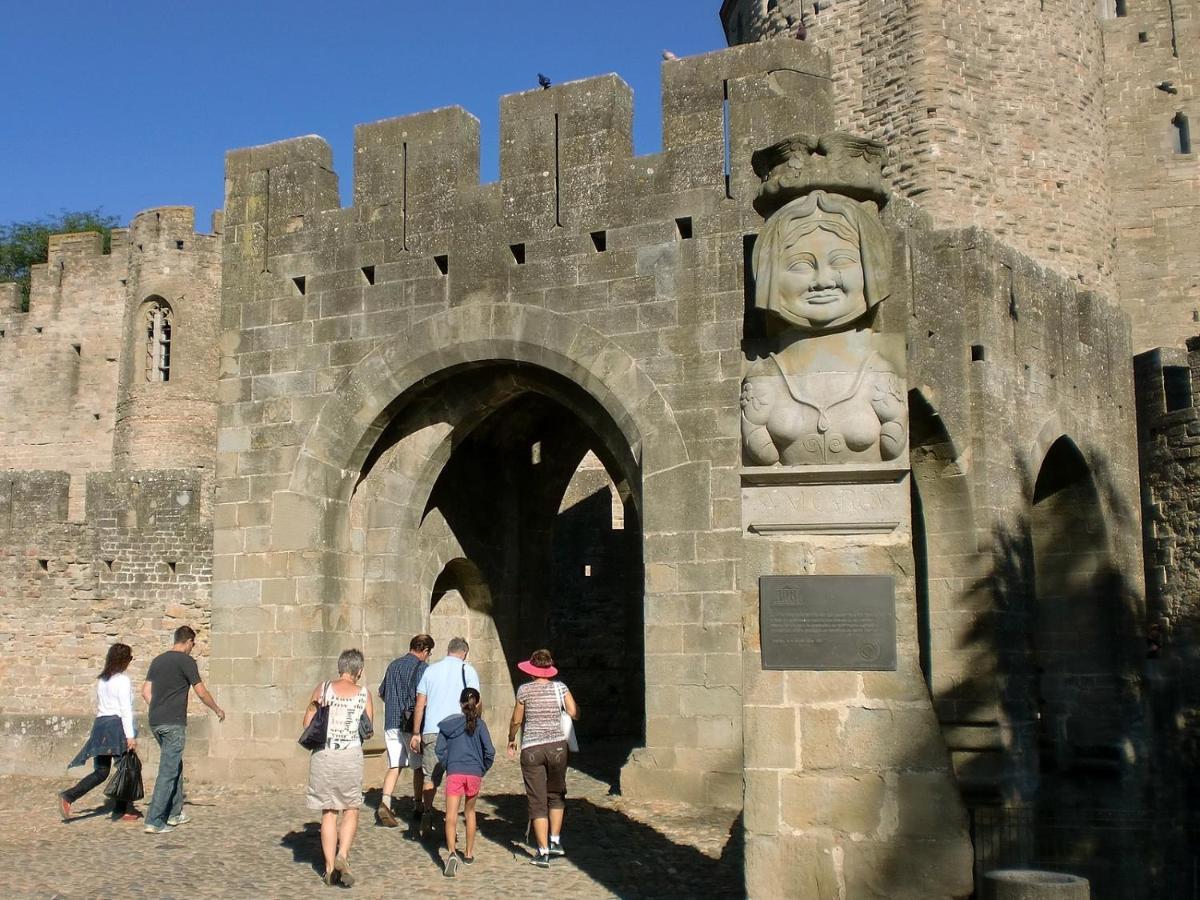 Tout Confort ! Calme, Climatisation, Vue Degagee, Ville ,Parking Gratuit, Ascenseur, Wifi Carcassonne Eksteriør billede