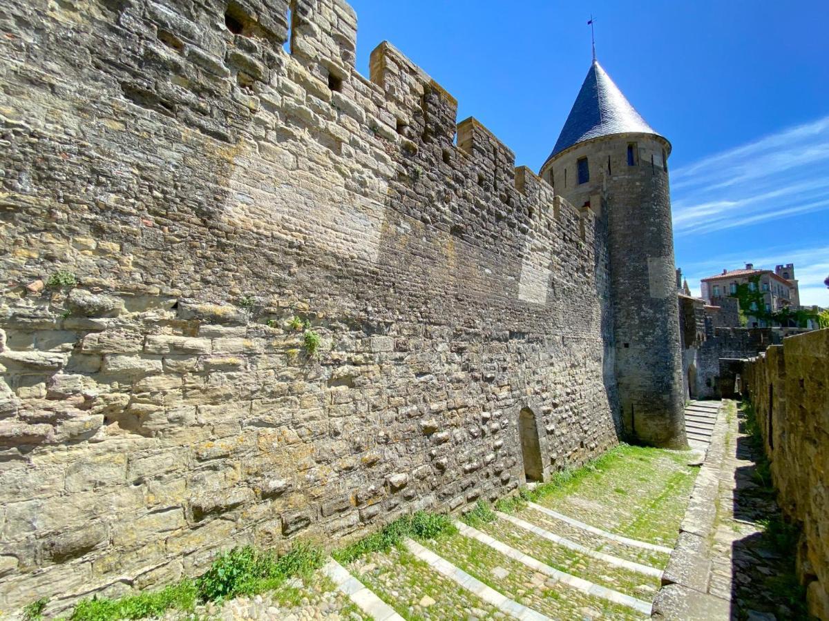 Tout Confort ! Calme, Climatisation, Vue Degagee, Ville ,Parking Gratuit, Ascenseur, Wifi Carcassonne Eksteriør billede